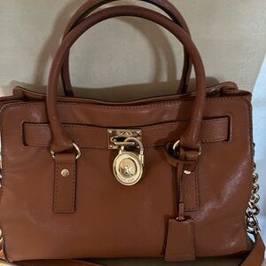 Michael Kors Brown Leather Handbag